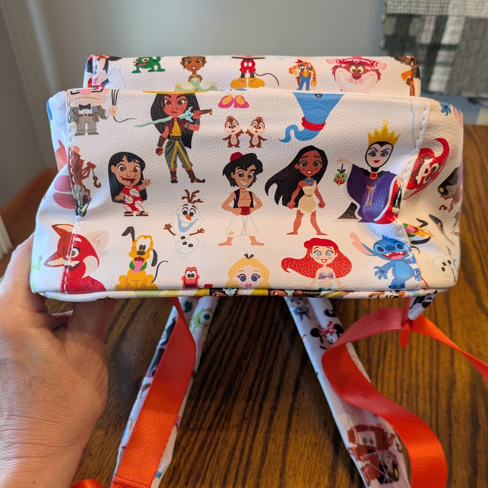 Disney Character Mini Backpack - White Multi - image 4